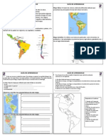 GUÍA DE APRENDIZAJE - Tipos de Mapas Tercero