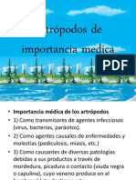 Artrópodos de Importancia Medica