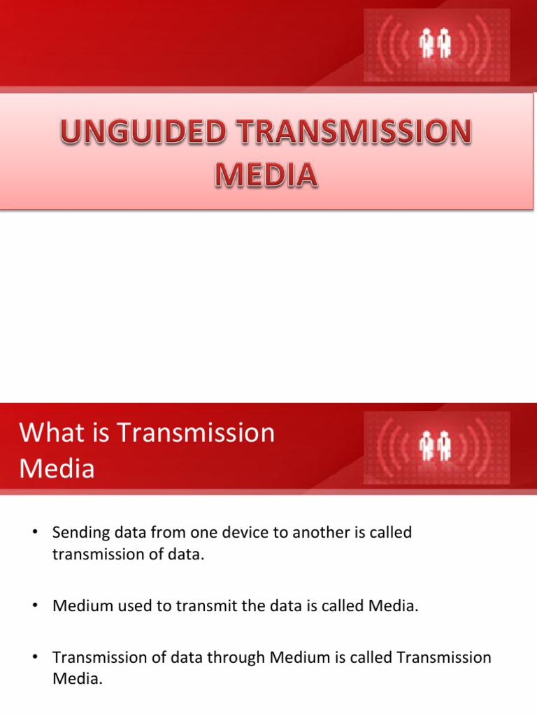 Unguided Transmission Media | PDF | Wi Fi | Microwave