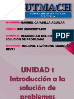 Proyecto de Matematicas Utmach Solucion de Problemas