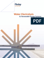 Water Electrolysis - Renewable Energy Systems