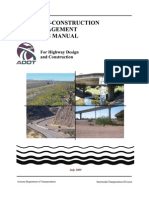 Adot Post Construction BMP Manual
