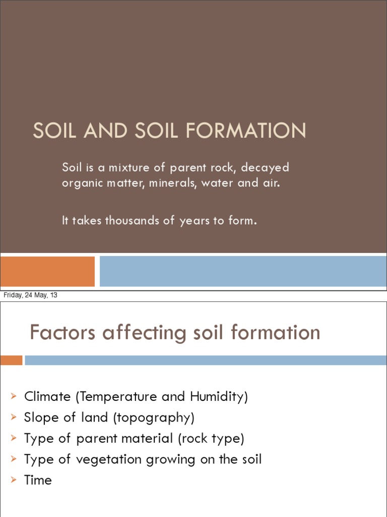 soil and soil formation | Weathering | Soil | Free 30-day ...