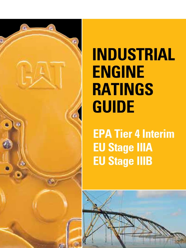 Caterpillar Industrial Engines Ratings Guide PDF Diesel Engine
