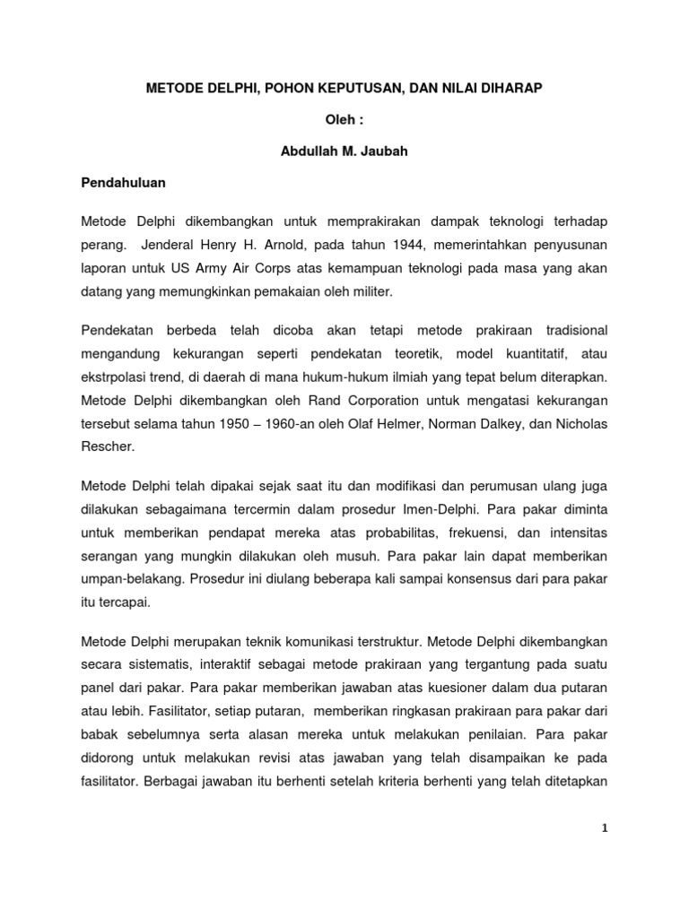 Model Analisis Tev Pdf