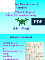 Abdominal Examination