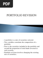 Portfolio Revision