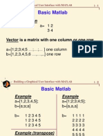 Basic Matlab GUI