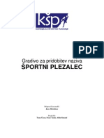 Tecaj Sportni Plezalec