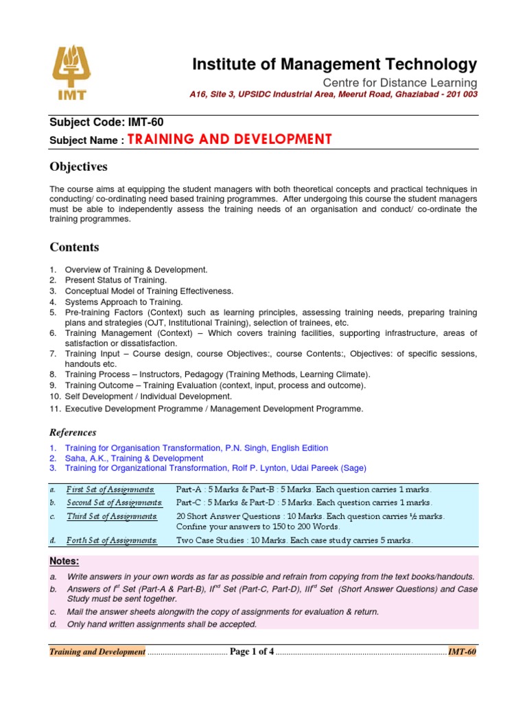 Imt 60 PDF | PDF | Employment | Evaluation