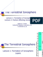 Terrestrial Ionosphere - Part1/2