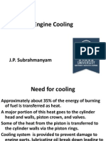 Engine Cooling: J.P. Subrahmanyam