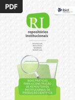 Boas práticas para a construção de repositórios institucionais da produção científica
