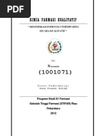 Download Identifikasi Vitamin secara kualitatif by n u r m a SN143391009 doc pdf