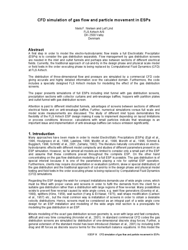 Esp I | PDF | Fluid Dynamics | Computational Fluid Dynamics