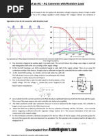 1. AC to AC Voltage Converters