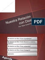 Nuestra Relacion Con Dios