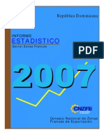Informe Estadistico 2007 en Espanol