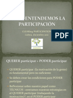 Como entendemos la participación