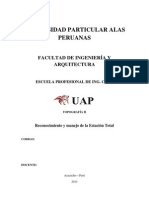 Informe I - Topografia II