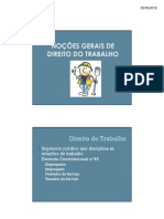 Palestra Direitos Trabalhadores