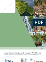 Ecosystem Change and Human Wellbeing