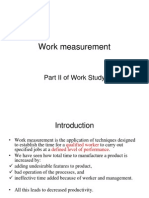 Work Measurement