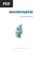 Whole Number Exercises | PDF | Area | Fraction (Mathematics)
