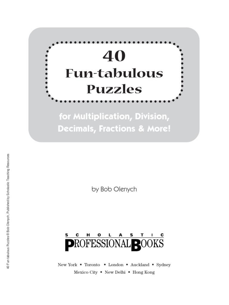 worksheet Math Worksheet Did You Hear About Answers 40 fun tabulous math puzzles fraction mathematics division mathematics