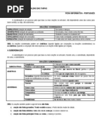 Orações cordenadas e subordinadas 