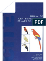 Manual Dentificacion de Aves Cites Colombia