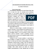 El Cambio de Paradigmas en Materia Procesal Civil