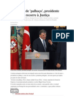 Chamado de Palhaço, Presidente Portugues Recorre À Justiça