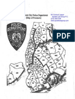 Map of NYPD Precincts