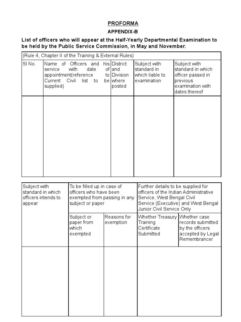 Departmental Form1 | PDF