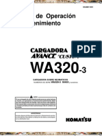 Manual Operacion Mantenimiento Cargadora Avance Wa320 3 Komatsu
