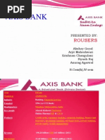 Vision and Values - Core Values - Axis Bank | PDF