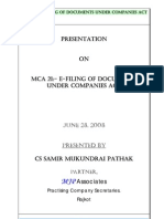 Online Filing of Documents