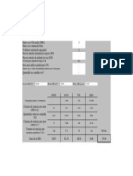 Planilha de Calculo de Traços