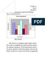 Here Is A Chart That Shows: Time Manegment