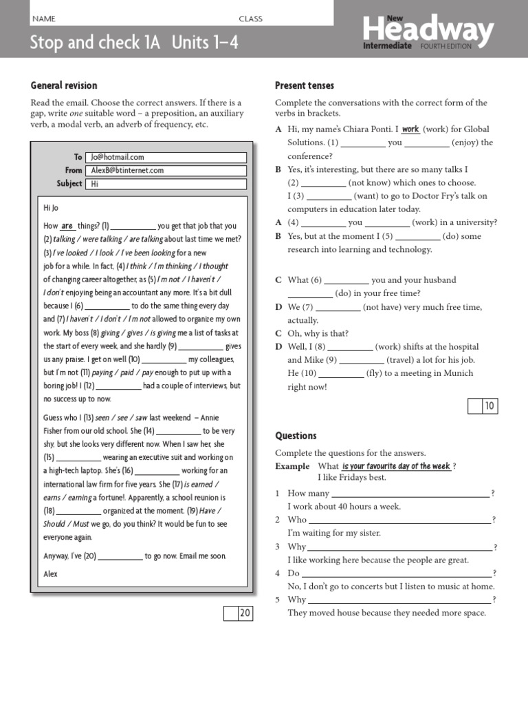 New Headway Intermediate 3rd Edition Free Download