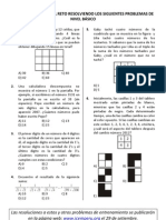 Problemas para Volante