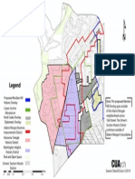 Map of Historic, Overlay and BID Districts in Adams Morgan (2013)