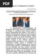 O PT patrãoESVALE.doc