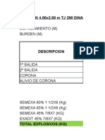 Mallas de Perforacion Actualizado 2010