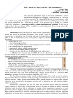 Download PRINCIPLES OF LANGUAGE ASSESSMENT  TIPS FOR TESTING by oli4ka SN143463044 doc pdf