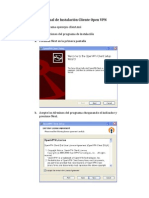 Manual de Instalación Cliente Open VPN