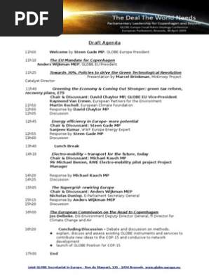Draft April Agenda