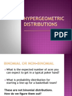 Hypergeometric Distributions Amcphee Webege Com