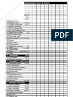 Economic Record Sheet B - Income